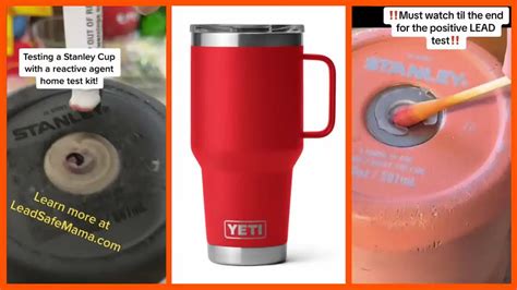 Yeti lead. Jan 24, 2024 · Yes, Stanley uses lead in its manufacturing process for its cups, but they only pose a risk of lead exposure if the cover on the bottom of the tumbler comes off and exposes the pellet used to seal ... 