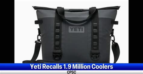 Yeti recalls 1.9 million coolers, cases over magnet hazard