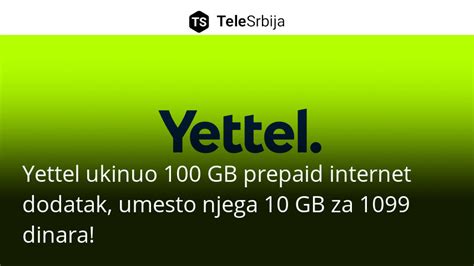 Yettel prepaid internet.  Ukoliko potro&scaron;i&scaron; besplatan saobra...