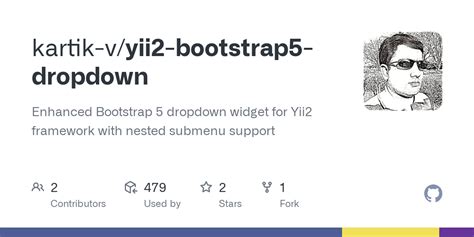 Yii2 dropdown widget. . x dropdown widget for Yii2 with nested submenu ...