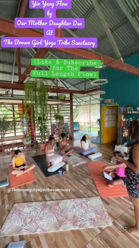 Yin Yang Flow by our mother daughter duo at The Brown Girl Yoga …