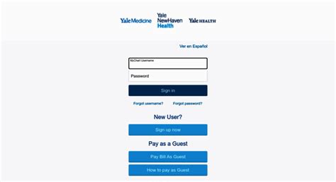 MyChart is an online service offered by Yale New Haven Health 