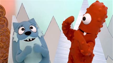 The song "Pretend" emphasizes how pretending is such a big part of the imagination and a valuable lesson is learned in the song "Tell the Truth" which shows the difference between pretending and lying. Watch Yo Gabba Gabba! Season 1 Episode 16 Share Free Online. The Gabba gang learns about sharing by singing "Mine and Yours," "Don .... 