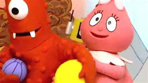 Yo gabba gabba share. Learning how to share with games like Mine and Yours, Don't Take It Away, Share and Catch, and Throw that help the characters understand ownership and sharin... 
