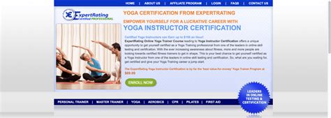 Yoga certifications online