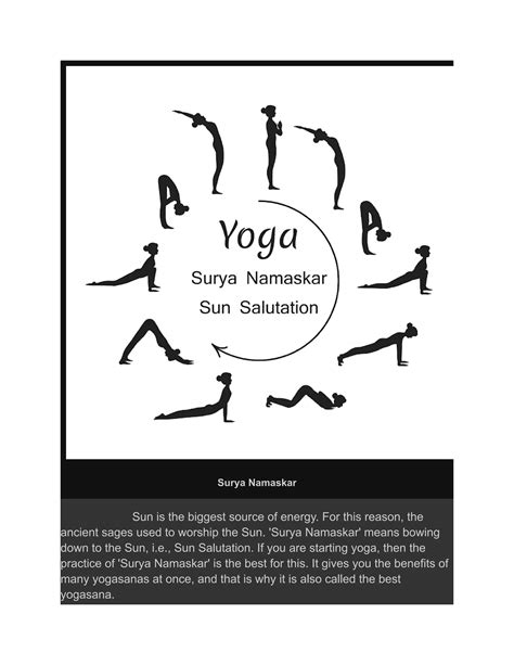 Yoga namaskar pdf.  2. doc / .  The objective of publishing Surya Namaskar M...