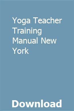 Yoga teacher training manual new york. - Manual estrada 6 - egb 2b0 ciclo- c/repuesto obsequ.