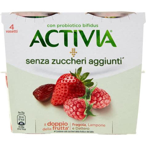 Yogurt activia no zuccheri lampone/fragola/datteri - Coop Shop