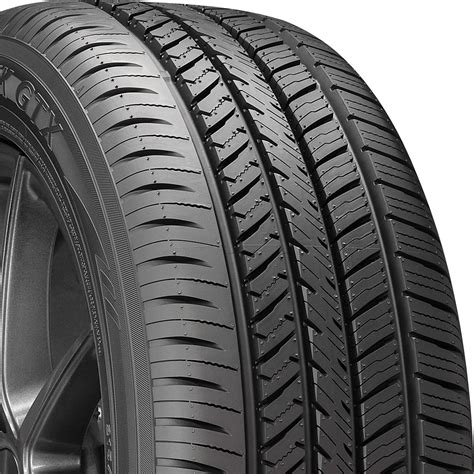 Yokohama yk gtx. Plus, the Yokohama YK-GTX is a Discount Tire exclusive product! Other features of the YK-GTX include: An advanced new high resin-based oil compound developed from OE tires that boosts tread life. Its optimized square contact patch yields amazing all-season traction while encouraging even tire wear and an increased tire life. 