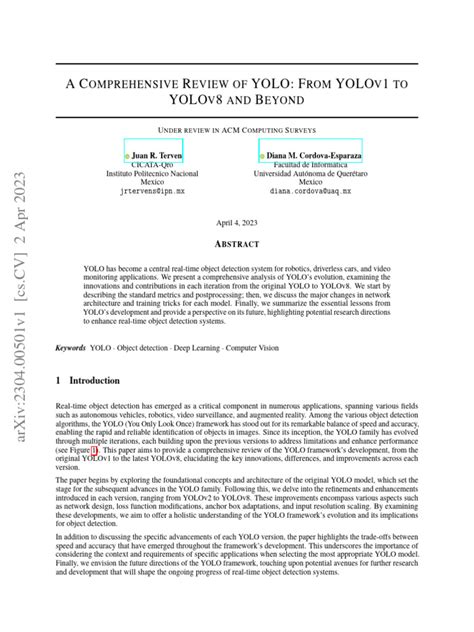 Yolo tutorial pdf.  This paper provides a comprehensive overview of the YOLO YOLO (You On...