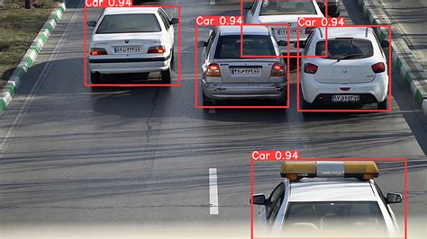 Yolov5 car detection.  This system includes function vehicle detection using YOL...