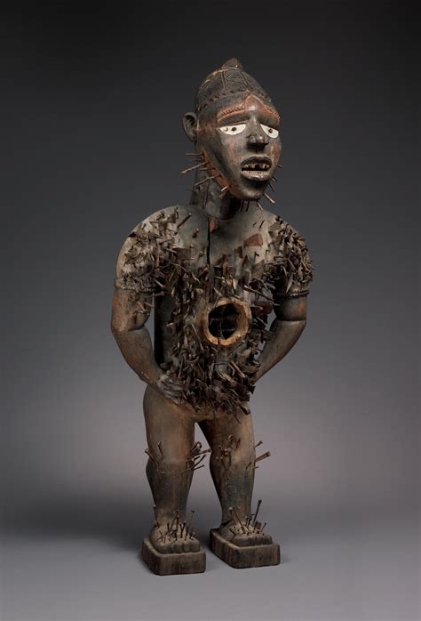 Yombe Nkisi-Nkondi Fetish Figure - Brauer Museum of Art