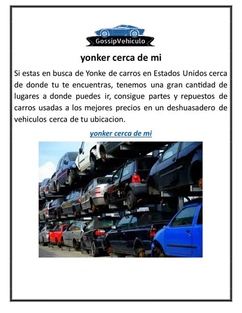 Yonker cerca de mí. Things To Know About Yonker cerca de mí. 