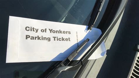 Yonkers parking tickets dispute. .  ...