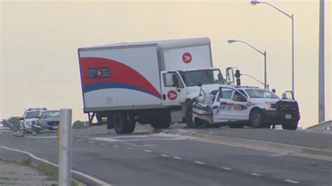 York police update officer’s condition after crash involving Canada Post truck