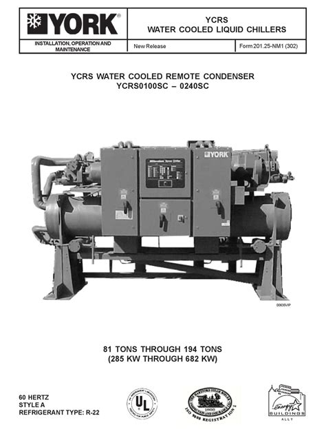 York screw chiller ycrs service manual. - Spectrochemical analysis and ingle and study guide.