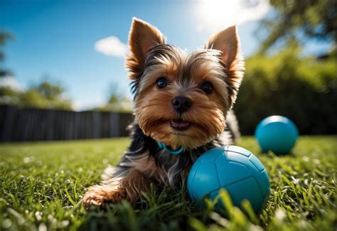 Yorkie Playtime