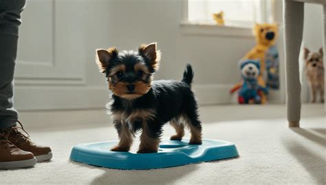 Yorkshire Terrier puppy potty training