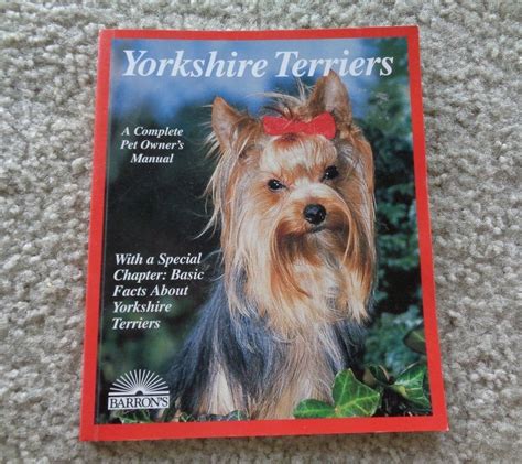 Yorkshire terriers complete pet owner manual. - Lg 50pa4500 tf 50pa4520 tc plasma tv service manual.