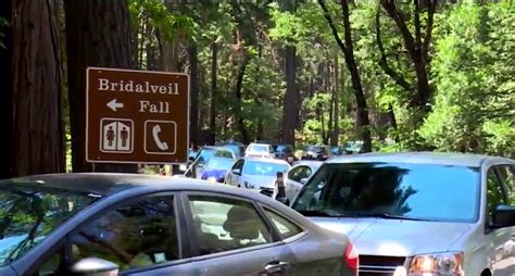Yosemite National Park visitors face unprecedented wait times