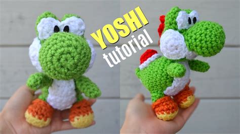 Yoshi Amigurumi Tutorial Crochet Step by Step Free Pattern YouTube