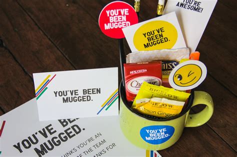 Description: This "You've Been HUGGED" bundle is the perfect staff/colleague morale booster for the week of Valentine's Day or all throughout the month of February! Print the sheets off, put together a mug with treats for 2 coworkers, anonymously leave the mug and treats at their desk/door, along with the poem, directions, and "I've Been HUGGED .... 