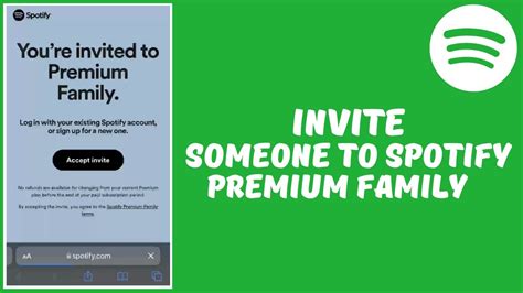 You’re invited to Spotify Premium Family.