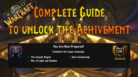 You Are Now Prepared! - Achievement - World of Warcraft …