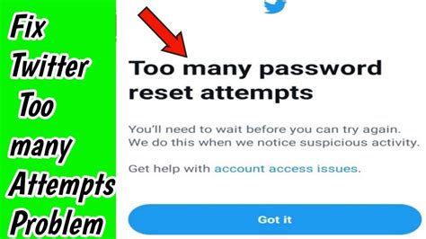 You have requested too many password resets.  Sid you try to setup passwordless/p...