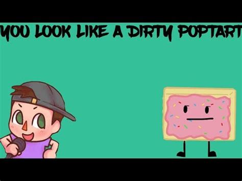 A rap song about a girl who looks like a dirty poptart and 