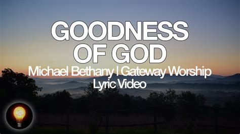 You tube goodness of god. "Goodness Of God" sung by Jenn Johnson live at Bethel ChurchThank you for watching. Please support @infiniteHOPE by subscribing to our channel. Your support ... 