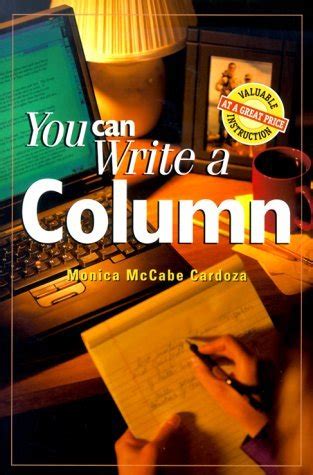 Read You Can Write A Column By Monica Mccabecardoza