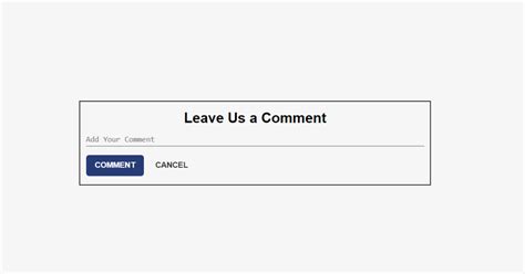 YouTube Comment Template Using HTML and CSS
