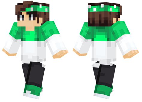 Young Green Minecraft Skins