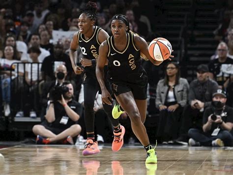 Young and Plum each score 26 points as Aces dominate Liberty 99-82 in WNBA Finals opener