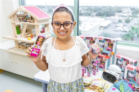 Young cancer patient experiences exclusive World of Barbie
