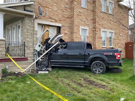 Young girl injured after truck crashes into Brampton home where she was sleeping