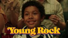 Young Rock. Comedy • 3 Seasons • 37 Episodes • TV-PG • TV Series • 2021. His dreams are coming true...big time! Dwayne Johnson is back with an all-new chapter of hilarious moments, incredible events and legendary characters from his past. This season, with the support of his family, Dwayne is ready to step into his own spotlight and .... 