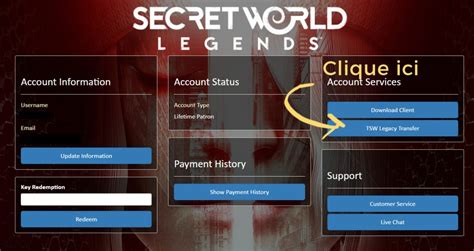 Your Account - TSW