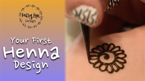 Your First HENNA Tutorial for Beginners YouTube