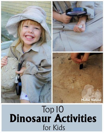 Your Kids will RAWR with Delight at these Dinosaur Activities