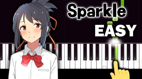 Your Name OST - Sparkle (2024 version) - EASY Piano tutorial