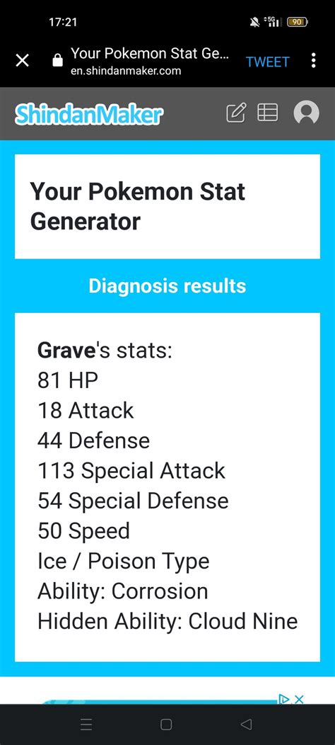 Your Pokemon Stat Generator