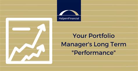 Your Portfolio Manager’s Long Term “Performance”