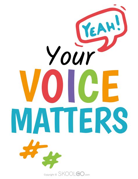 Your Voice Matters