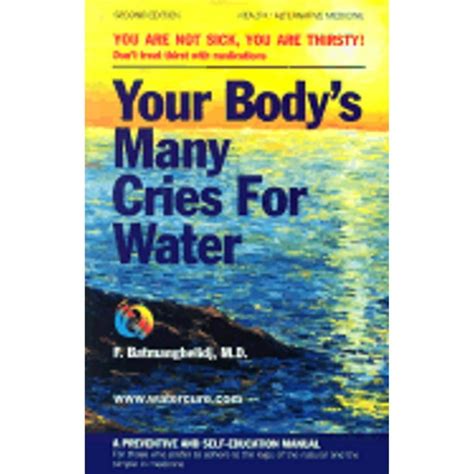 Your bodys many cries for water a preventive and self education manual for those who prefer to adhere to the. - Vijay k garg wireless communication and networking manual solution.