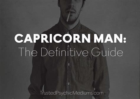 Your guide to the capricorn man. - Handbook of nanoparticles and architectural nanostructured materials.