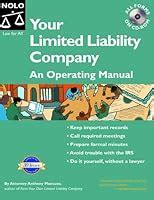 Your limited liability company an operating manual. - Biology laboratory manual by darrell vodopich.