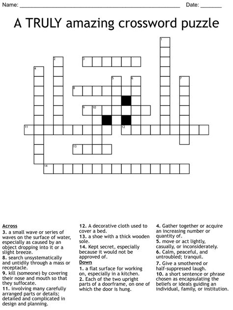 Your work is amazing crossword. Things To Know About Your work is amazing crossword. 