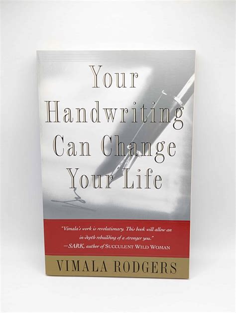 Full Download Your Handwriting Can Change Your Life By Vimala Rodgers